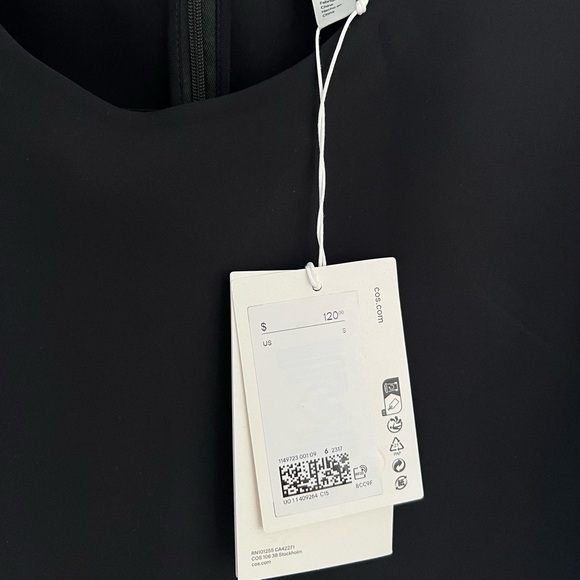Cos nylon long sleeve dress - Picture 3 of 6